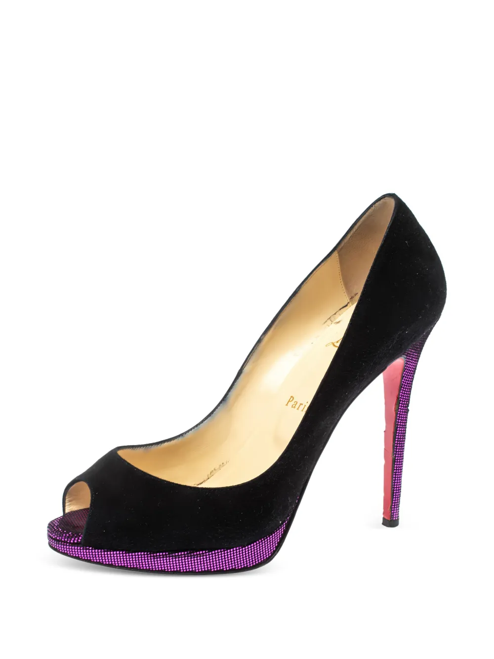 Christian Louboutin Pre-Owned 125 mm Yolanda pumps - Zwart