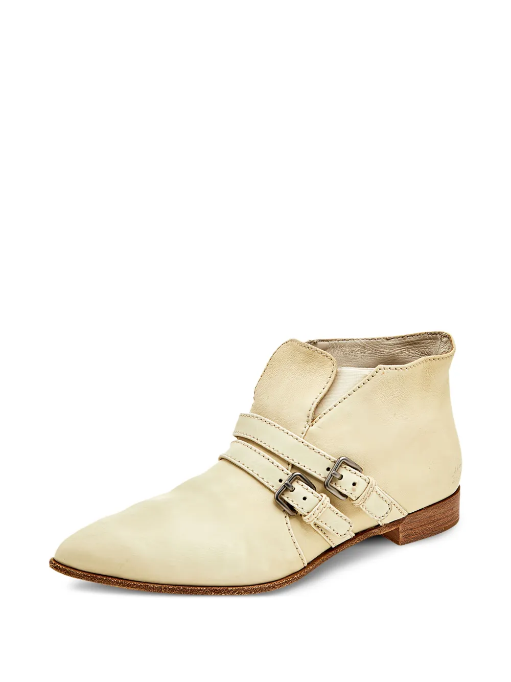 Miu Miu Pre-Owned double-buckle ankle boots | Image 2