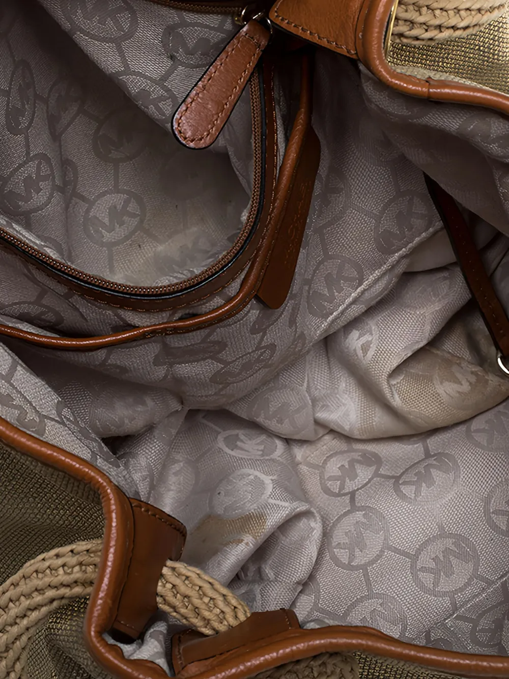 Pre-owned Michael Kors Vintage Knot-detailing Tote Bag