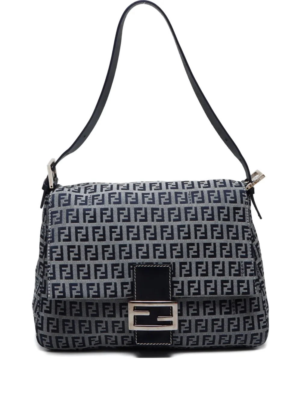 Fendi Pre-Owned 2010-2020 Mamma Baguette shoulder bag | Blue | Image 1
