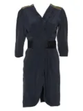Fendi Pre-Owned draped dress - Blue
