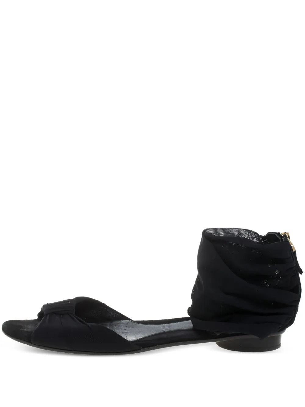 Fendi Pre-Owned bow-detail sandals | Black | Image 1