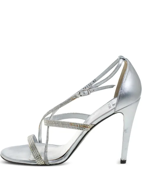 Stuart Weitzman 100mm leather heeled pumps