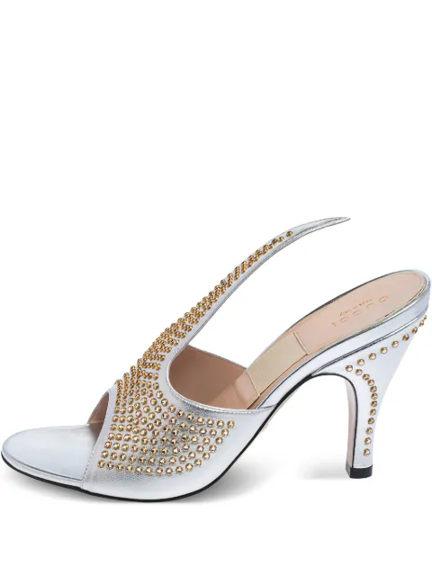 Gucci Pre-Owned 100mm crystal-embellished sandals