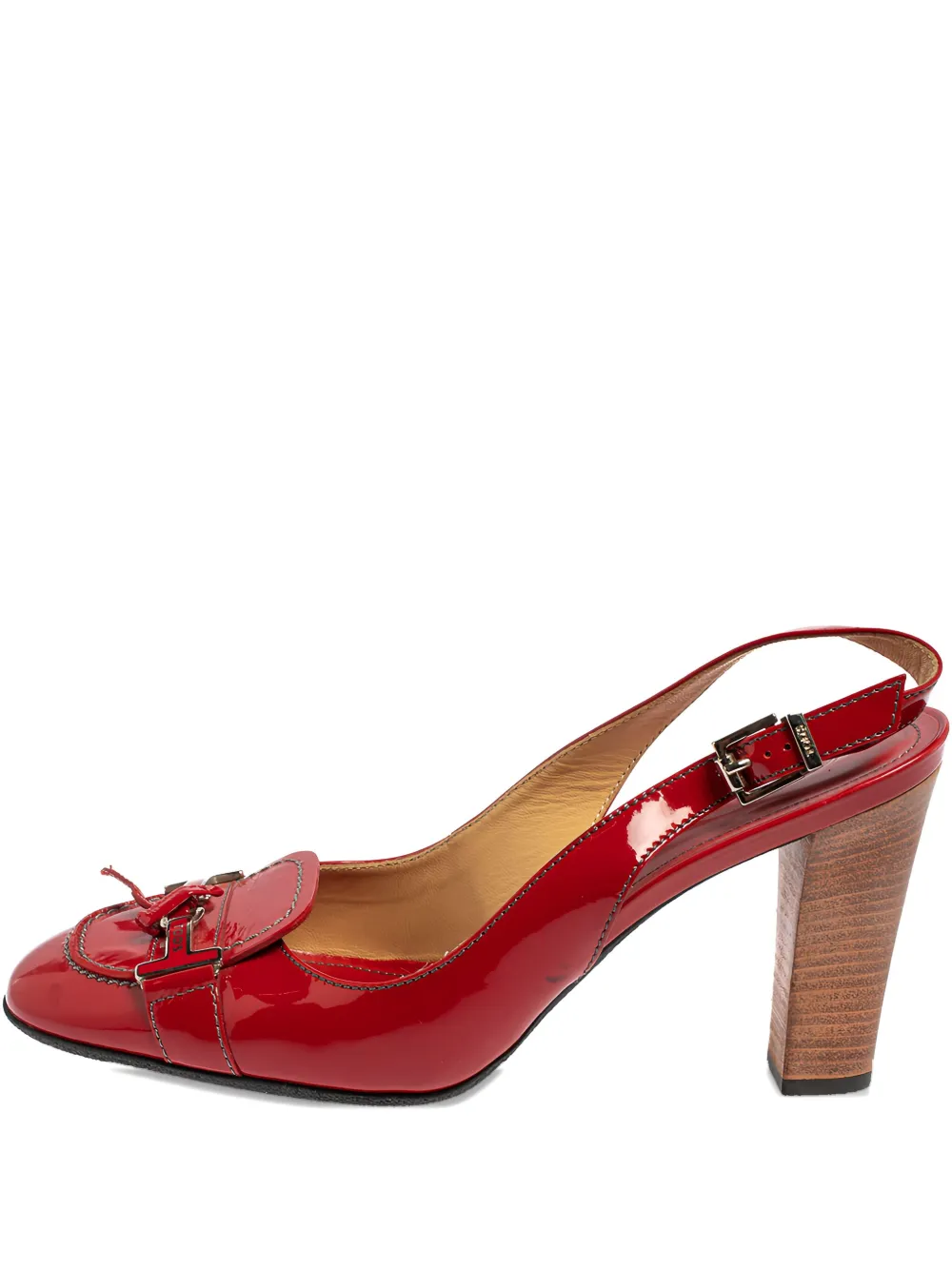 Tod's Vintage Pumps in pelle 85mm - Rosso