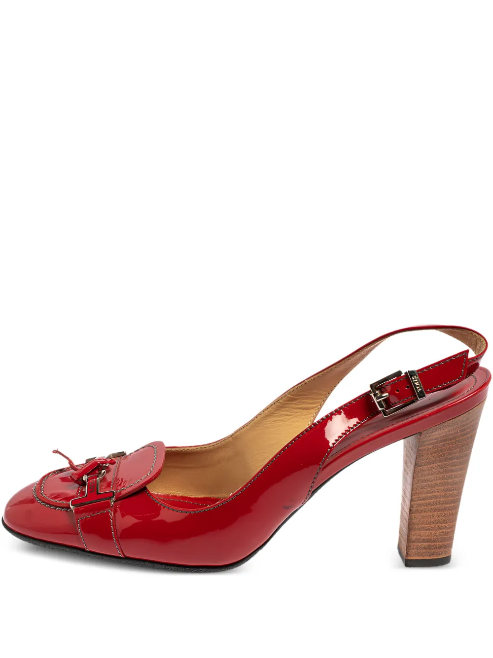 Tod's Vintage レザーパンプス - レッド Tod's Vintage レザーパンプス - レッド