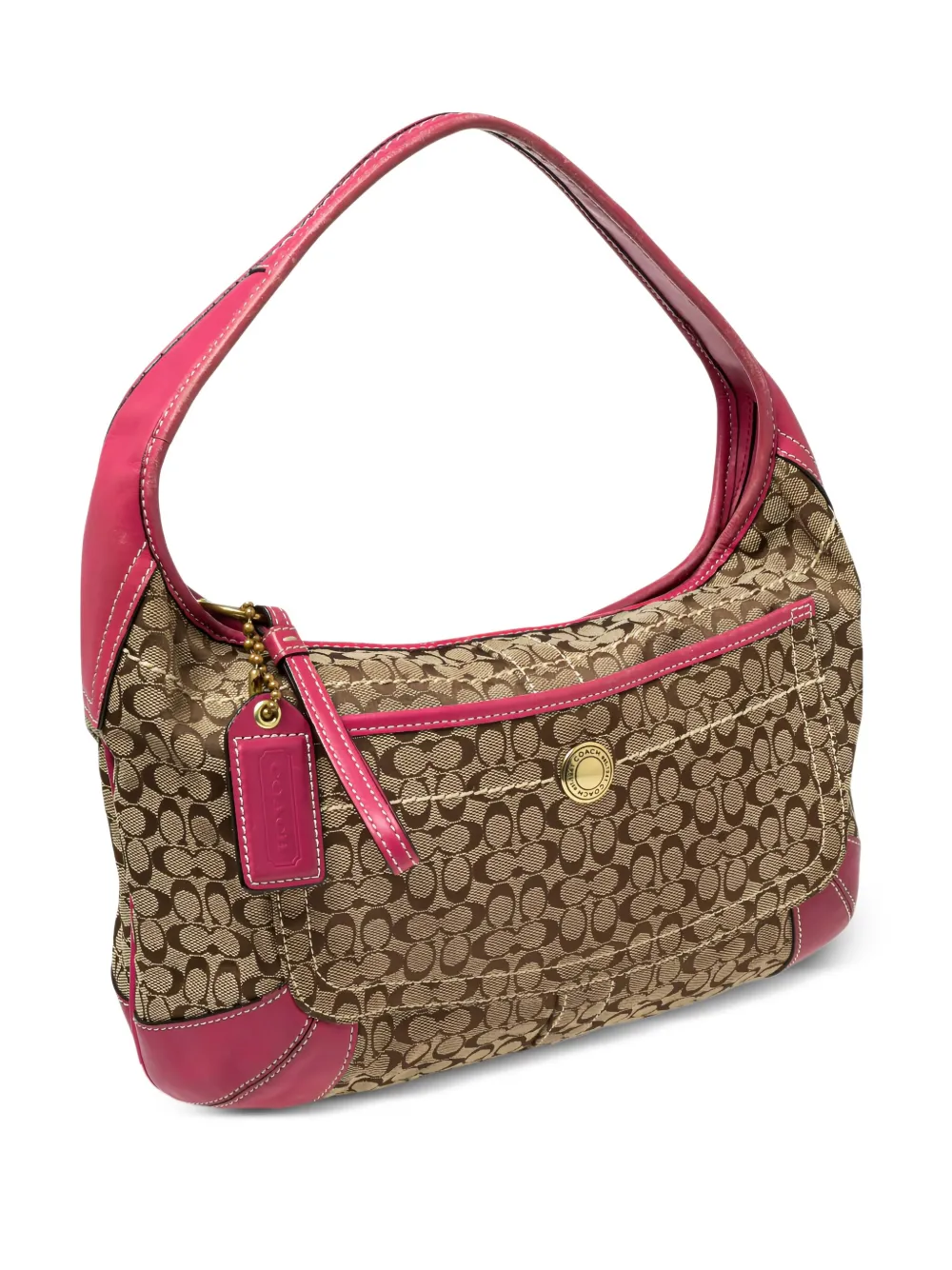 Coach Vintage pre-owned Signature canvas shoulder bag | Brown | Image 1