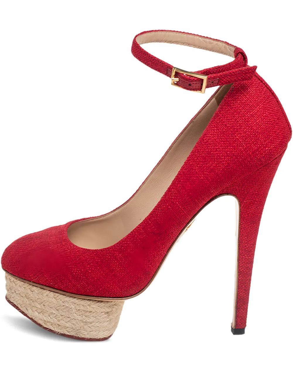 Pre-owned Charlotte Olympia 150mm Leather Pumps