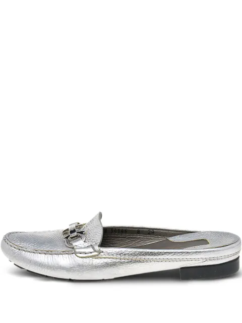 Ferragamo Pre-Owned leather flat mules