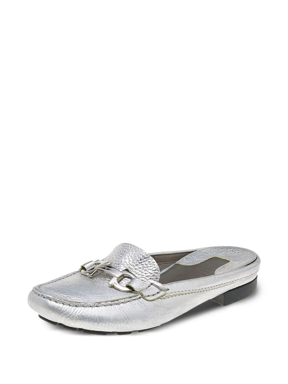 Ferragamo Pre-Owned leather flat mules | Image 2