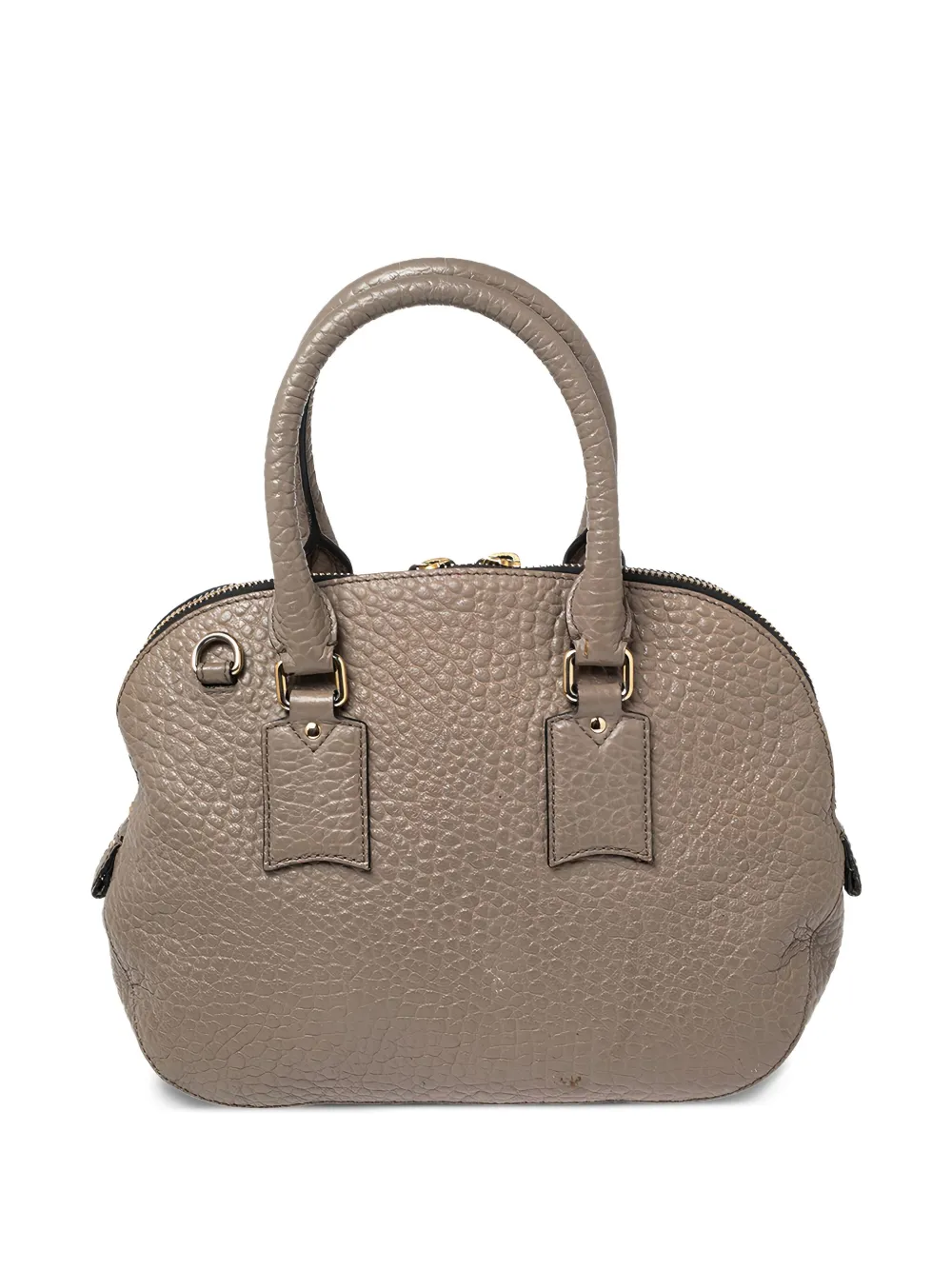 Pre-owned Burberry Orchard Leather Satchel Bag