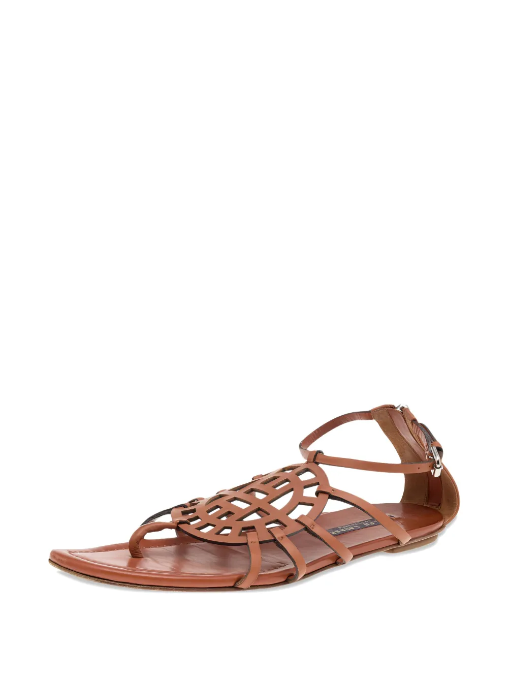 Ralph Lauren Vintage leather flat sandals | Image 2
