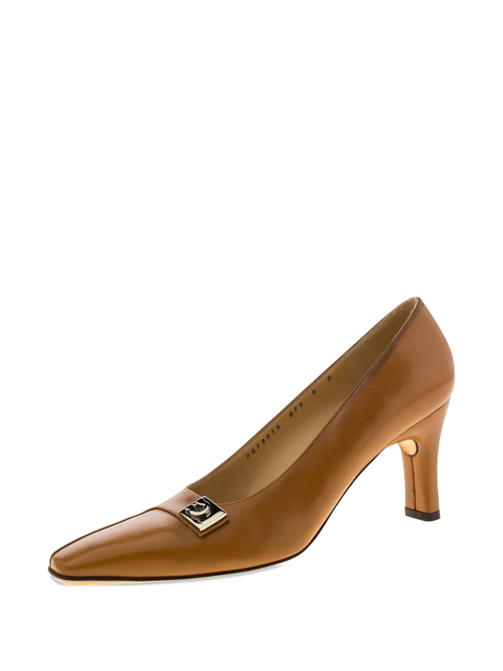 Ferragamo Pre-Owned 2024 80mm leather pumps | Image 2