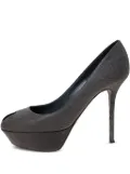 Sergio Rossi Vintage 2024 platform peep-toe pumps - Grey