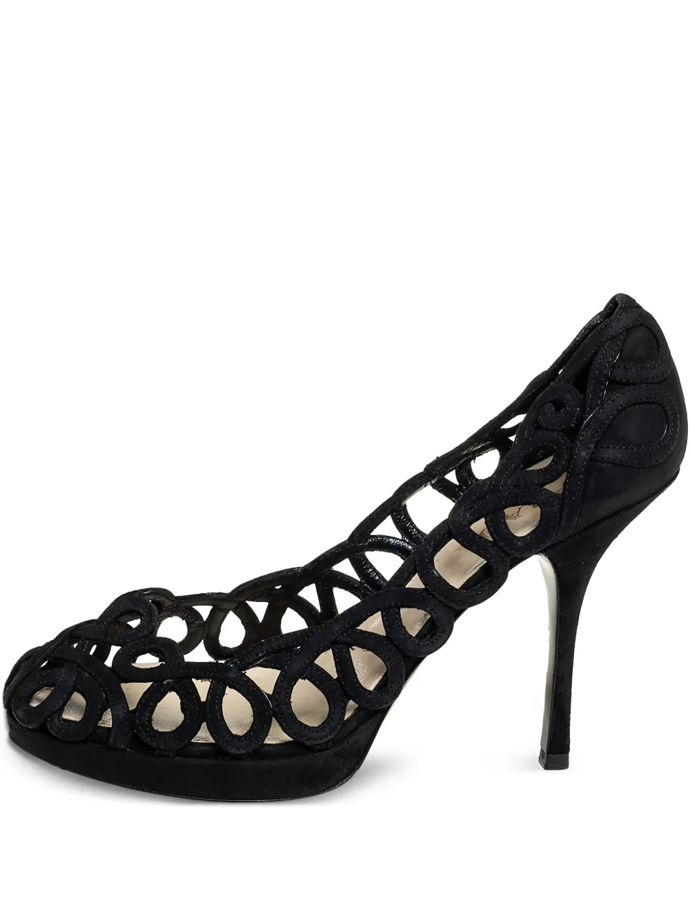 Prada Pre-Owned 110mm leather pumps | Black | Image 1
