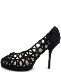 Prada Pre-Owned 110mm leather pumps - Black