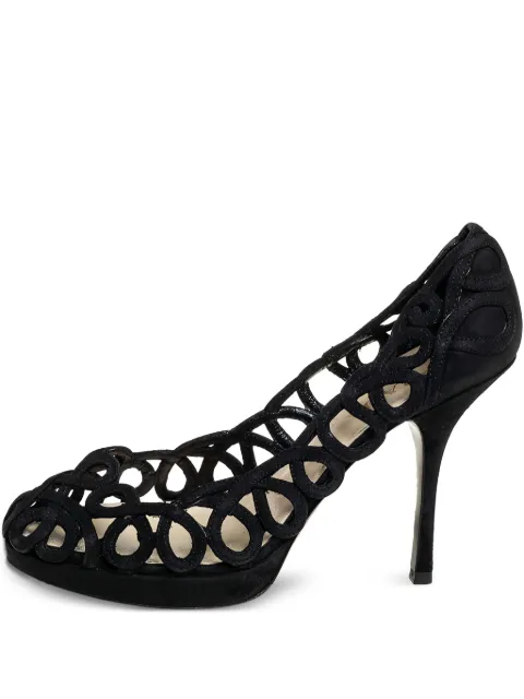 Prada Pre-Owned 110mm leather pumps 
