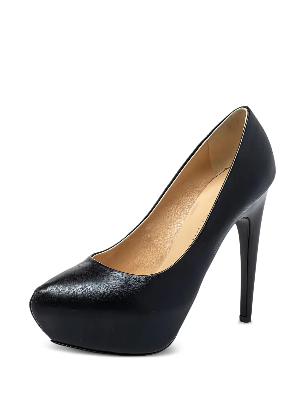 Giuseppe Zanotti Vintage Leren pumps - Zwart