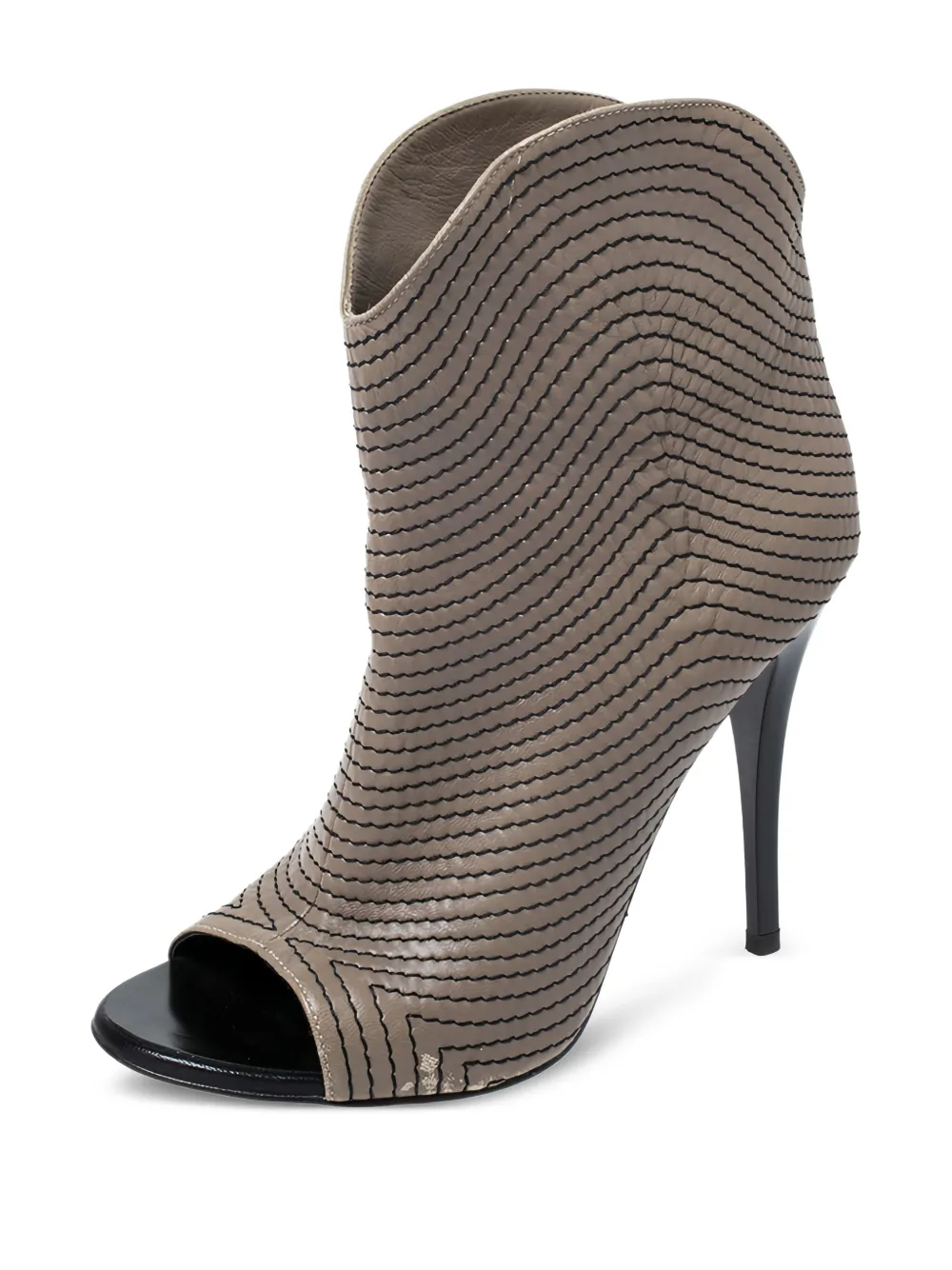 Giuseppe Zanotti Vintage 110 mm leren laarzen - Beige