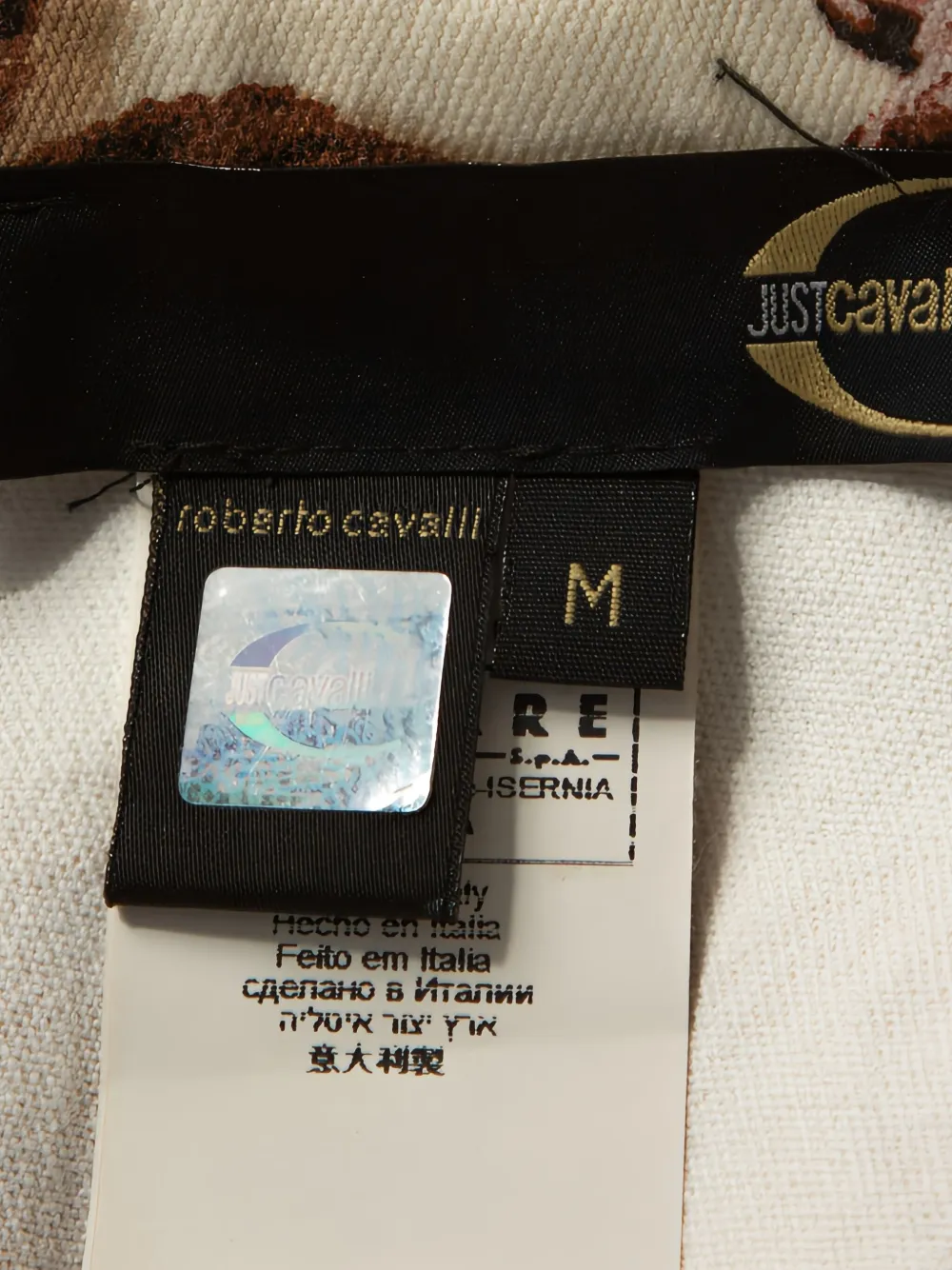 Pre-owned Just Cavalli Vintage Baroque-print Blazer