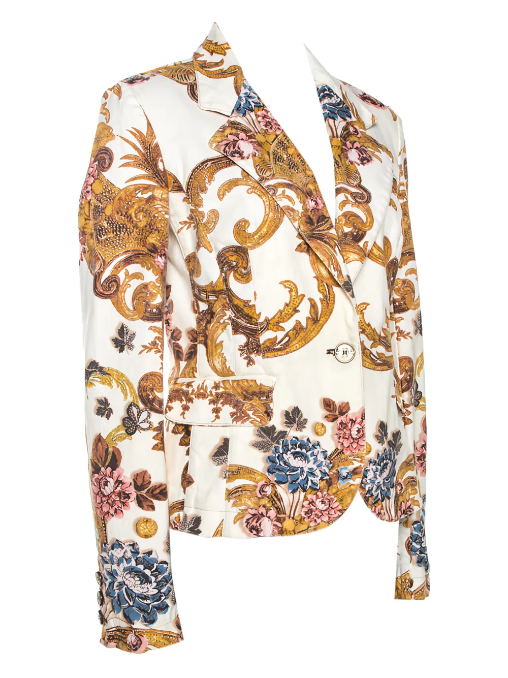 Just Cavalli Vintage baroque-print blazer | Image 2