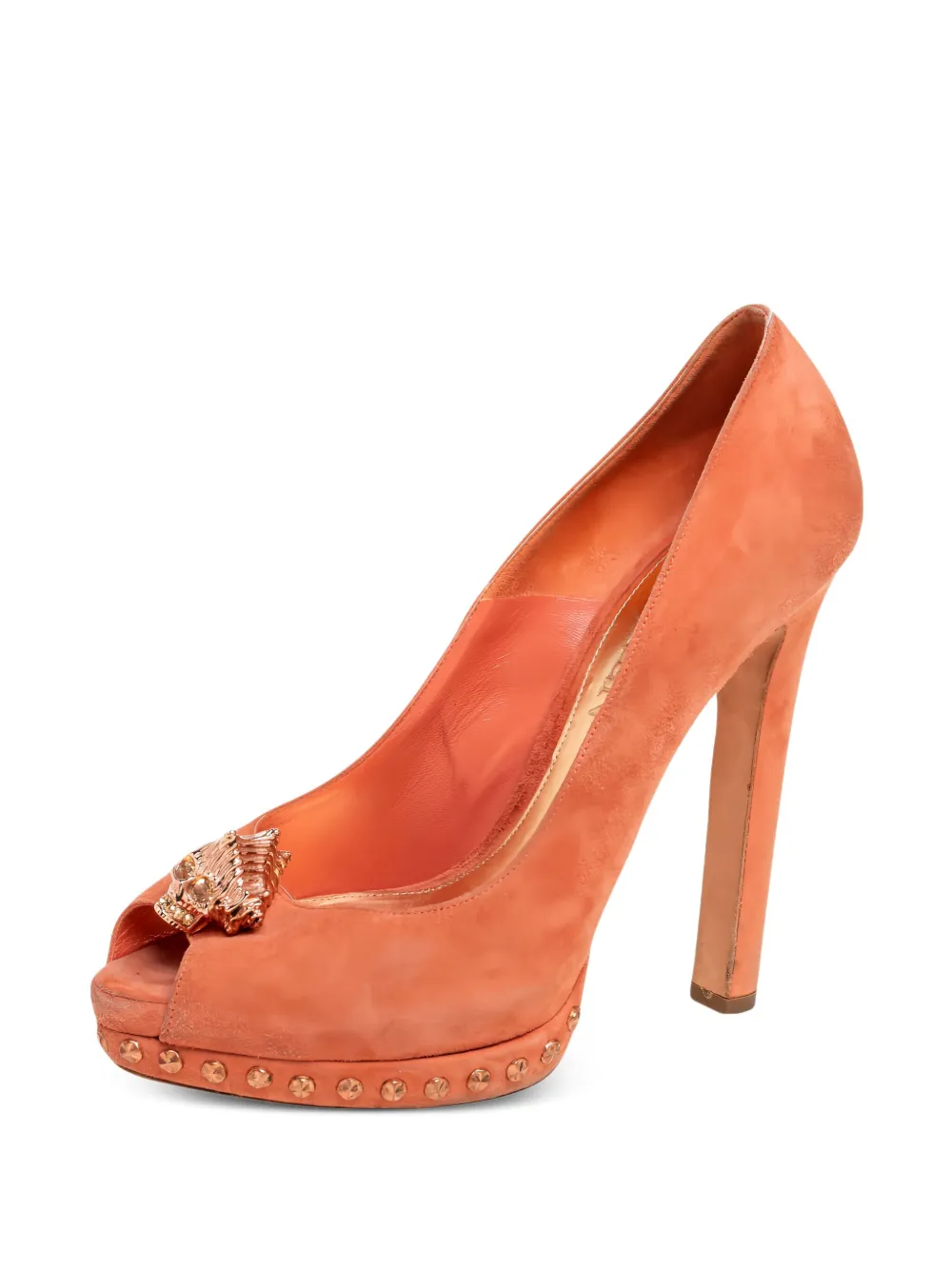 Alexander McQueen Pre-Owned suede heeled pumps | Image 2