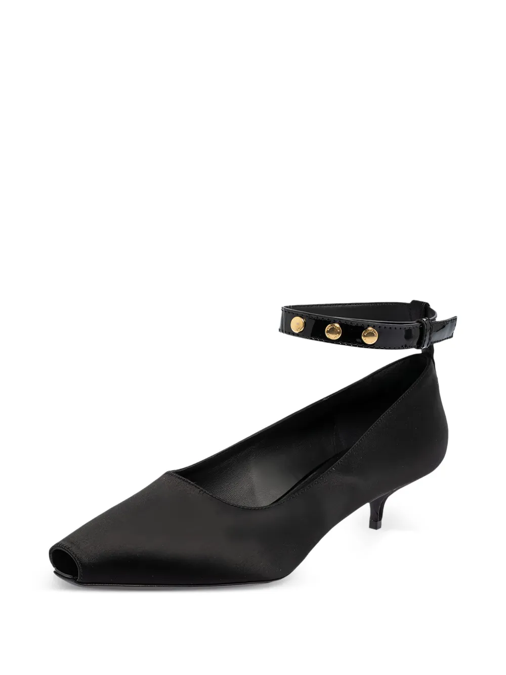 Burberry Pre-Owned 55 mm satijnen pumps - Zwart