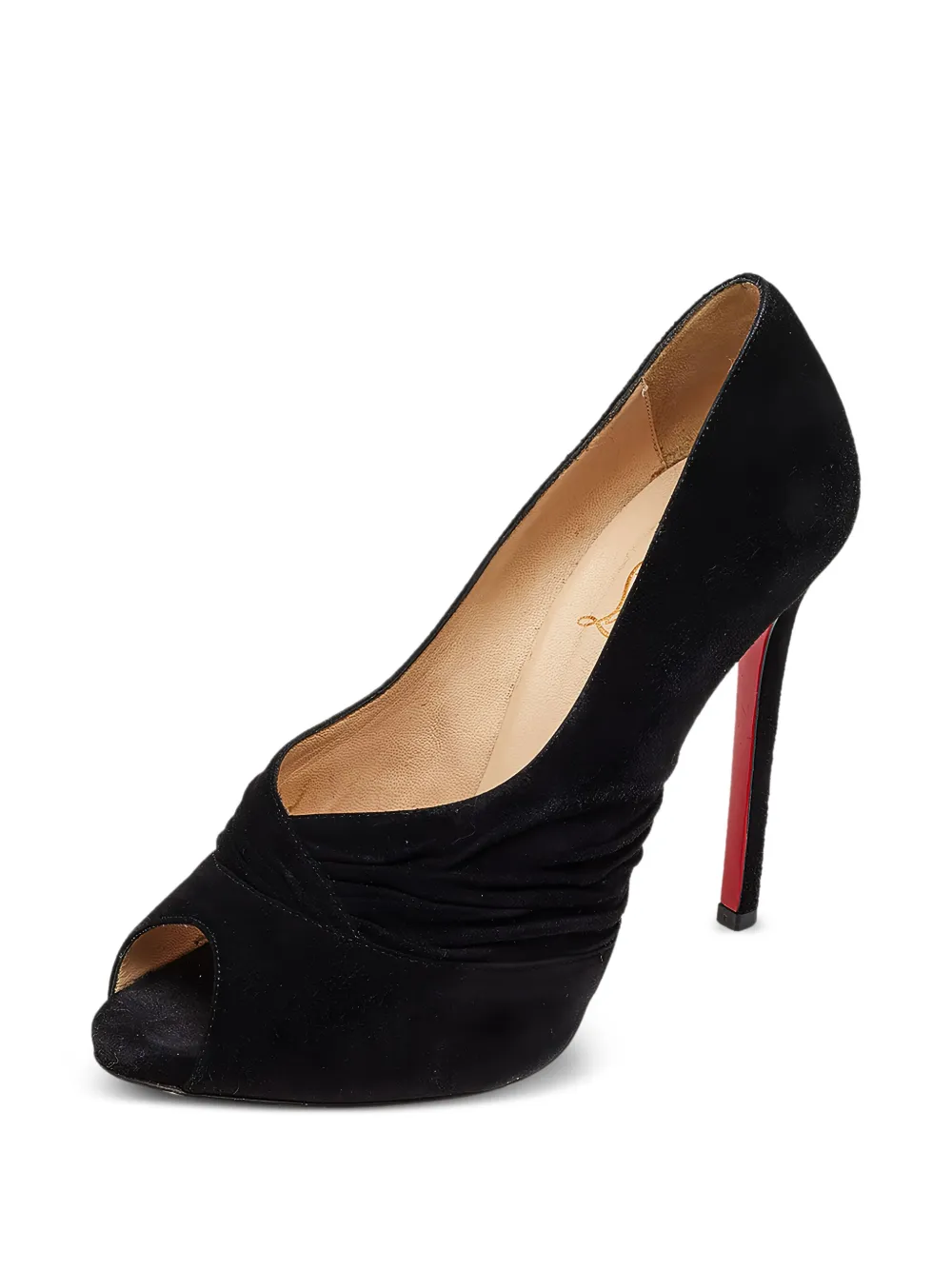 Christian Louboutin Pre-Owned zapatillas Drapadita con tacón de 115mm | Image 2