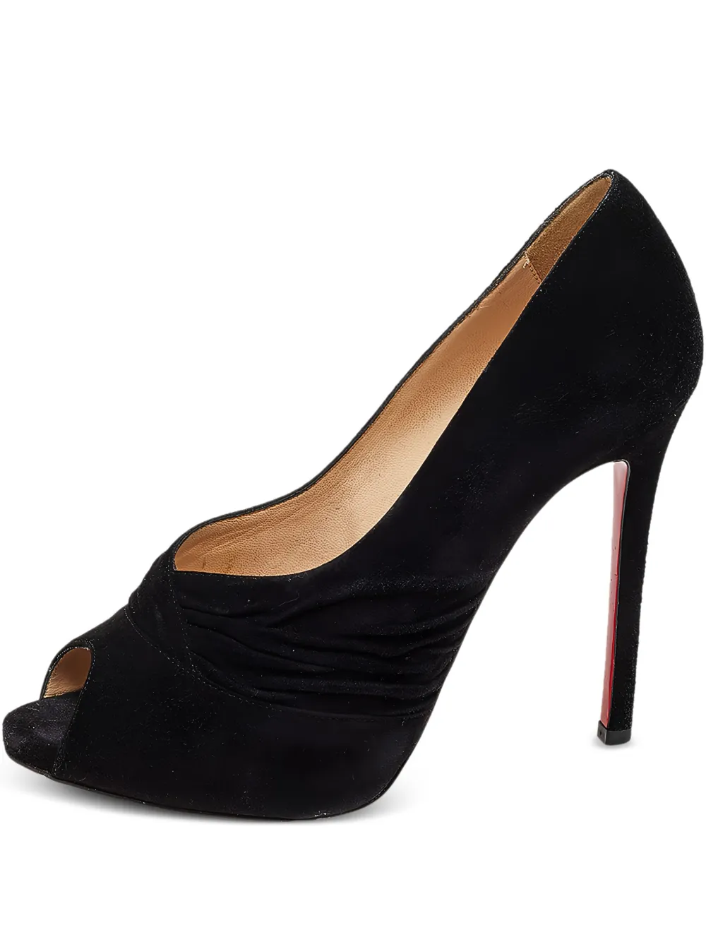 Christian Louboutin Pre-Owned zapatillas Drapadita con tacón de 115mm | negro | Image 1