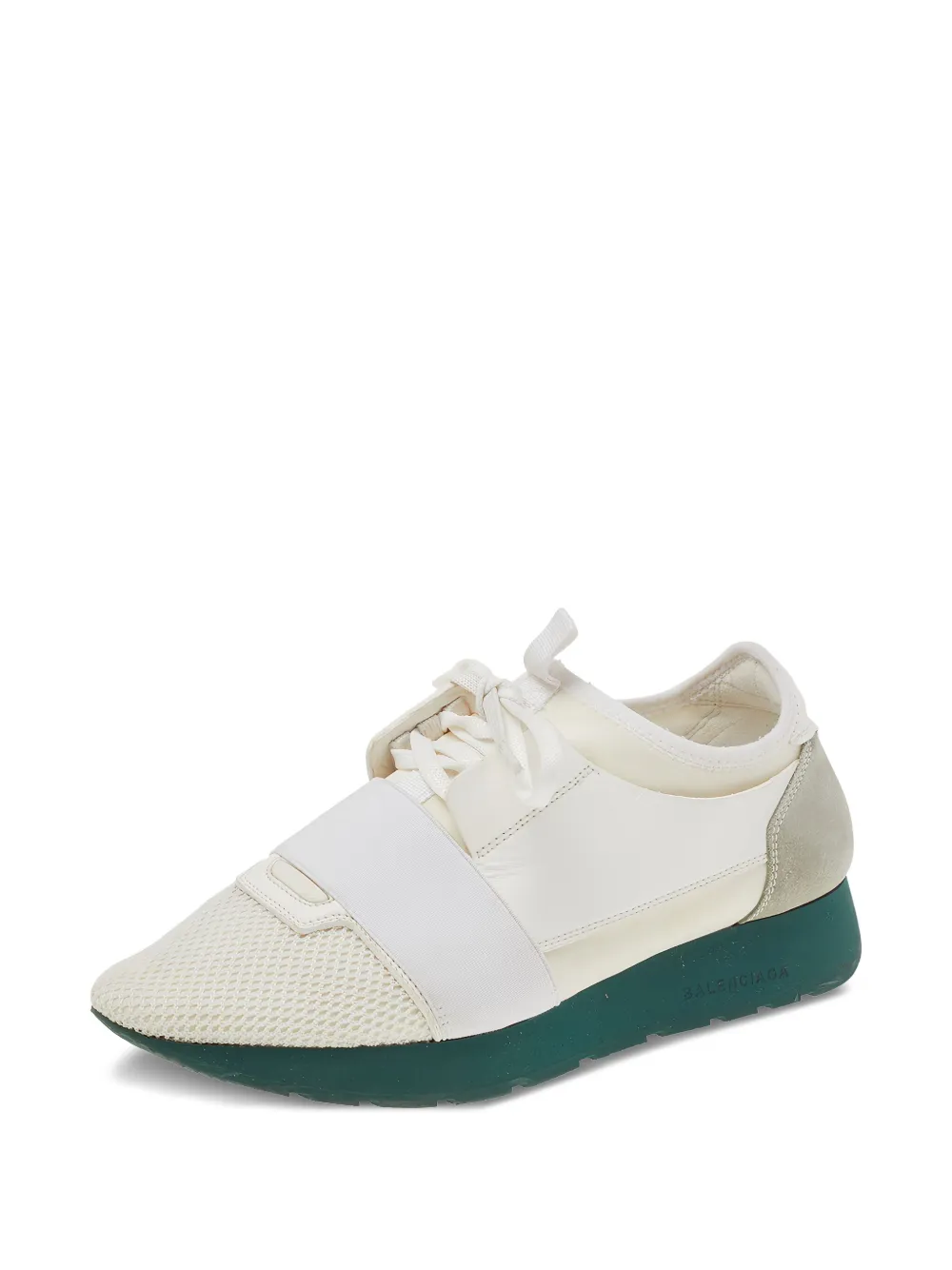 Balenciaga Pre-Owned Race Runner sneakers - Wit
