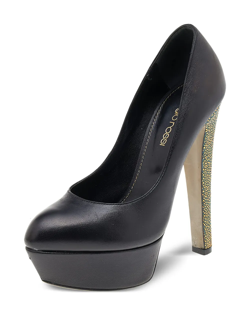 Sergio Rossi Vintage pre-owned 135mm platform pumps | Image 2