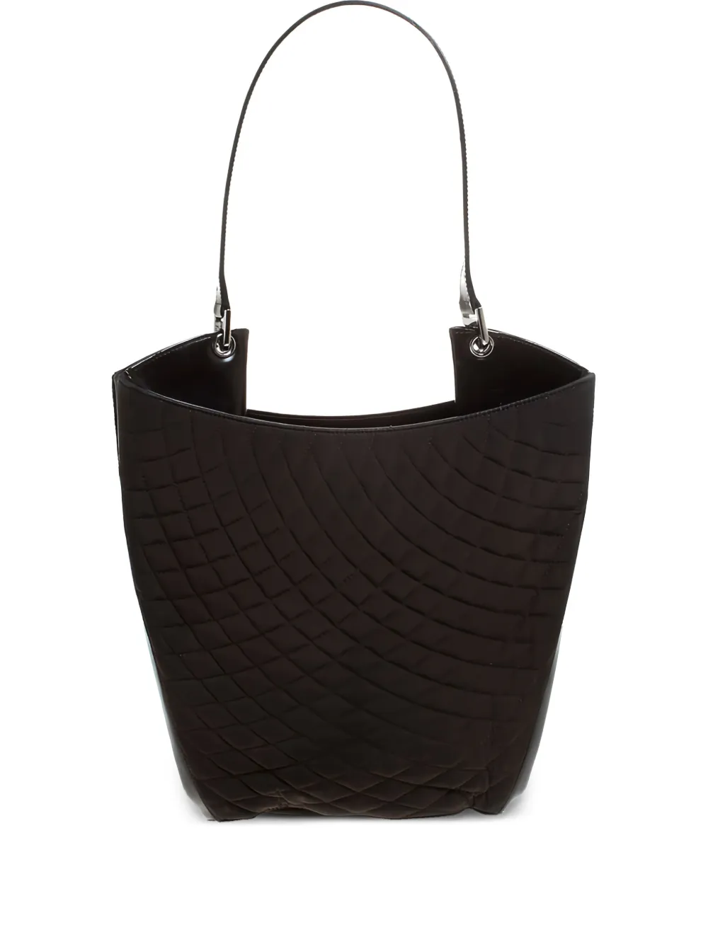 Bally Vintage sac seau en cuir à design matelassé pre-owned | marron | Image 1