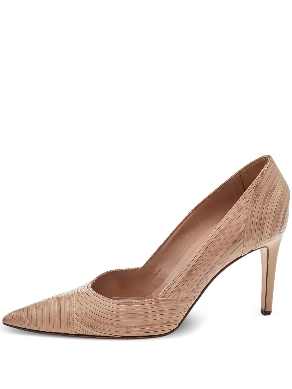 Sergio Rossi Vintage 90mm pointed-toe pumps | Neutrals | Image 1