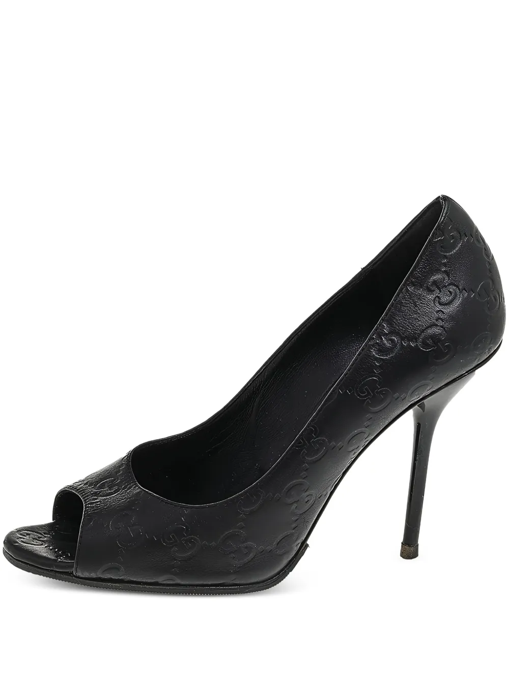 Gucci Pre-Owned Guccissima Pumps 110mm - Schwarz