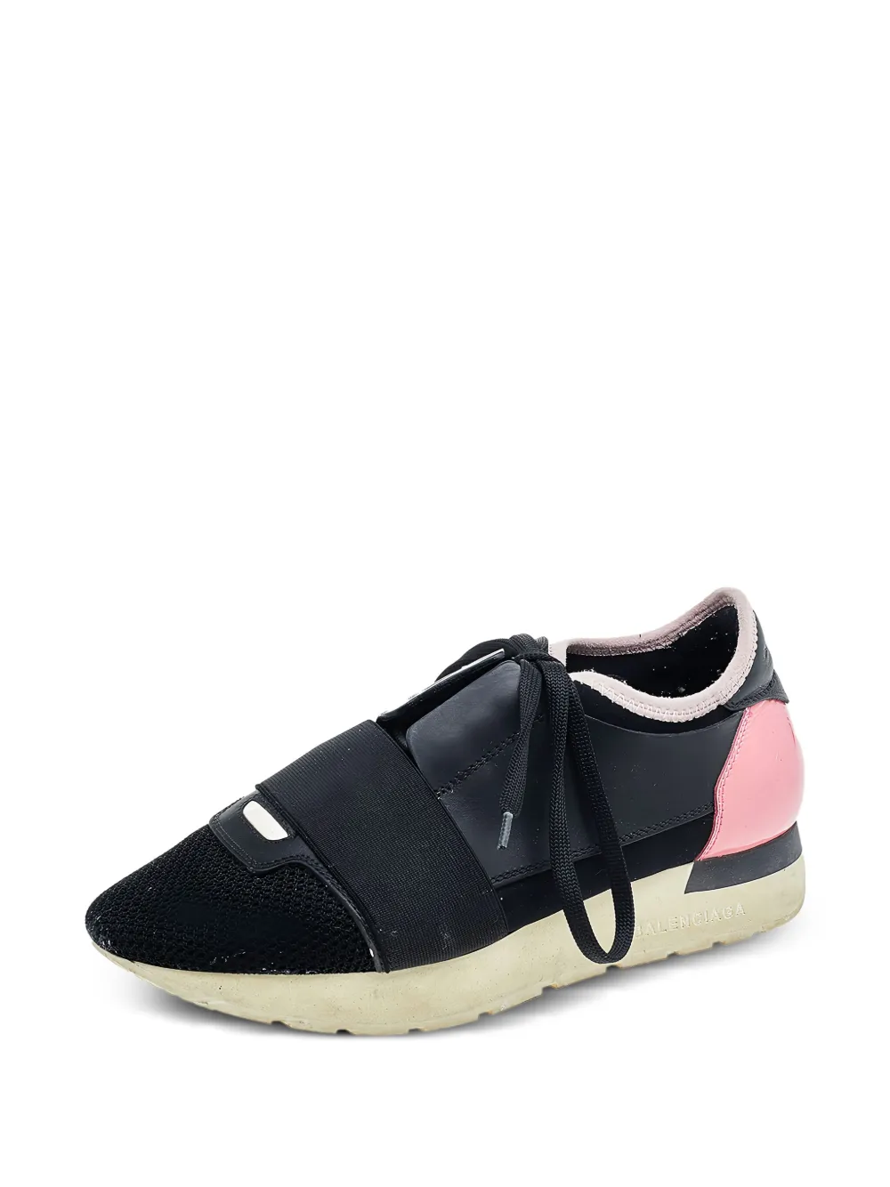 Balenciaga Pre-Owned Race Runner sneakers - Zwart