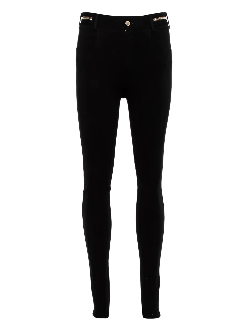 Givenchy Pre-Owned zip-detailing trousers | Black | Image 1