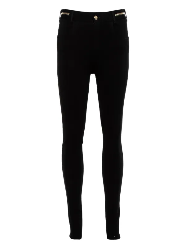 Givenchy Pre-Owned ジップディテール パンツ | ブラック | FARFETCH JP