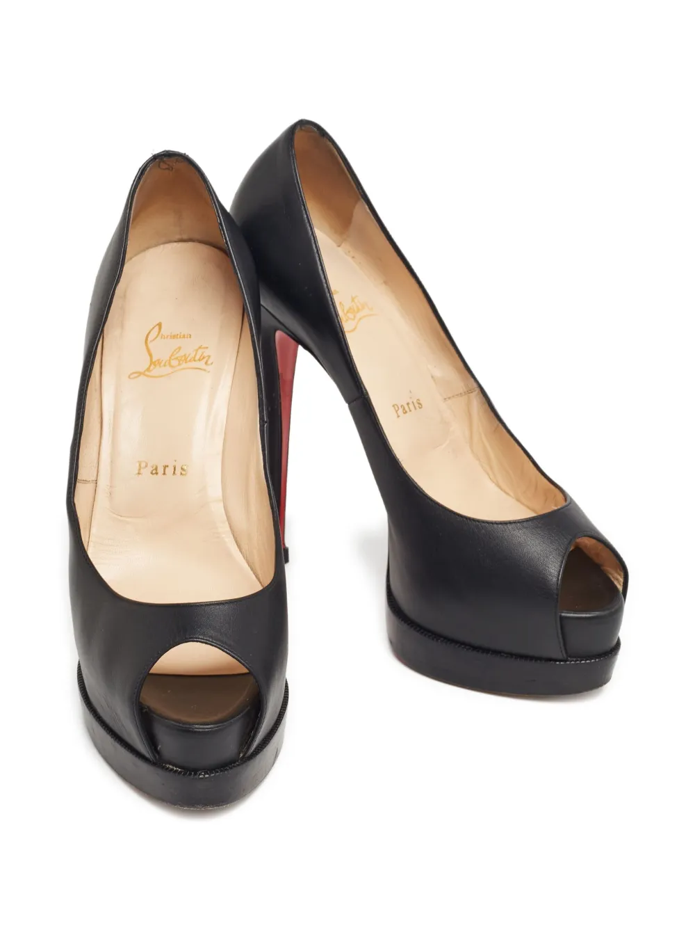 Christian Louboutin Pre-Owned sandalias con tacón de 140mm | Image 2