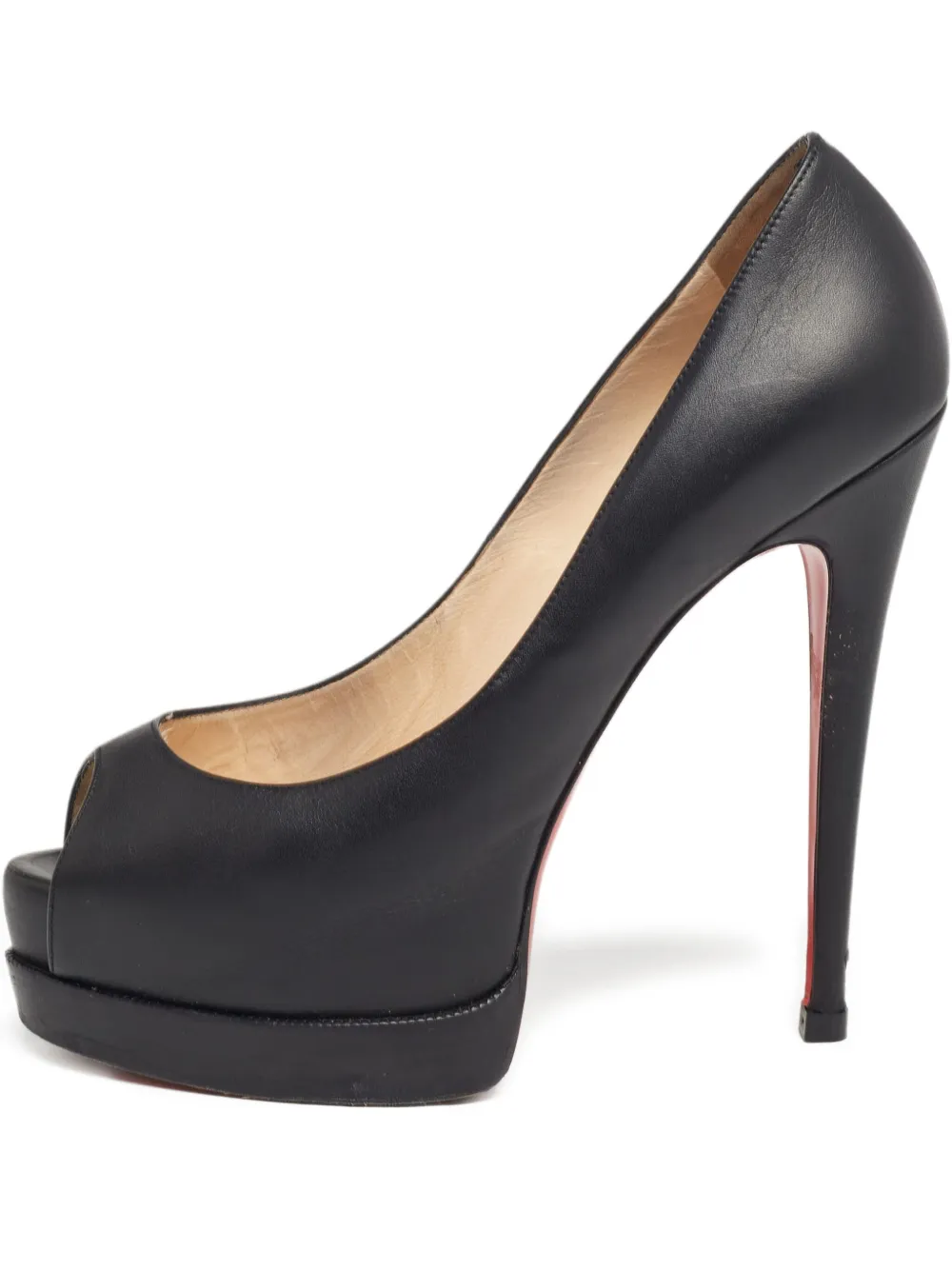 Pre-owned Christian Louboutin 140mm Leather Sandals