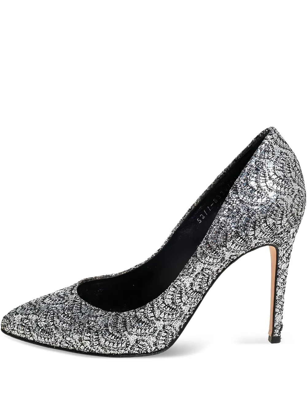 Gina zapatillas con tacón de 110mm | plateado | Image 1