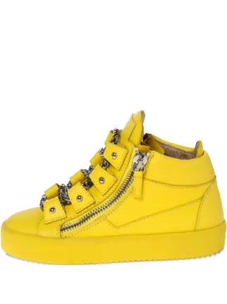 Giuseppe Zanotti Vintage pre-owned chain-detail Zip Sneakers