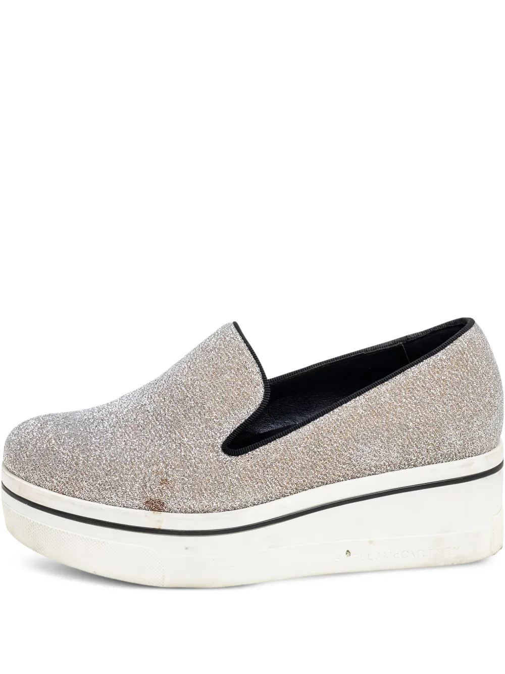 Stella McCartney Pre-Owned 55mm glitter-embellished sneakers | Pink | Image 1