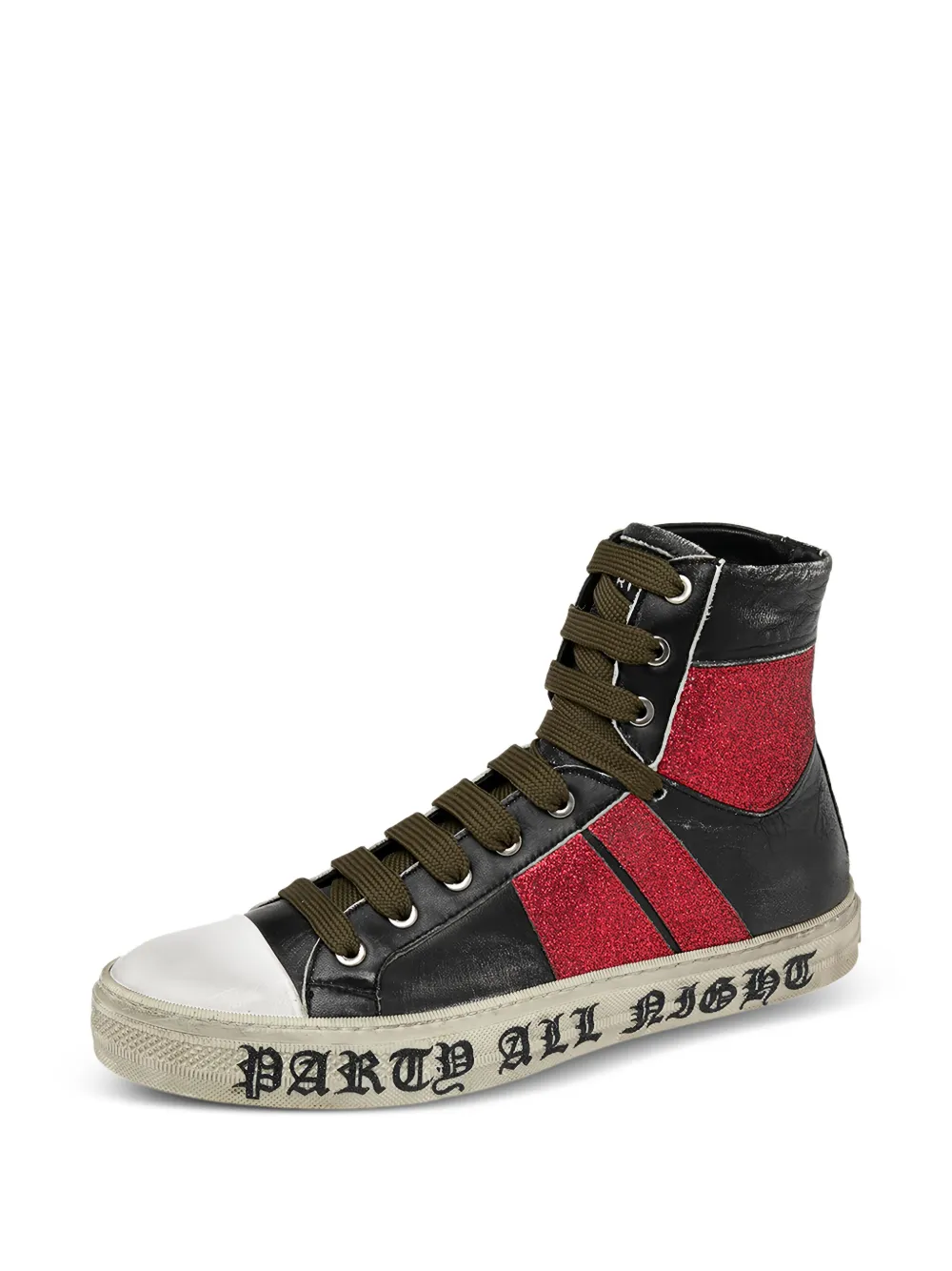 AMIRI pre-owned Sleep All Day Party All Night high-top sneakers | Image 2