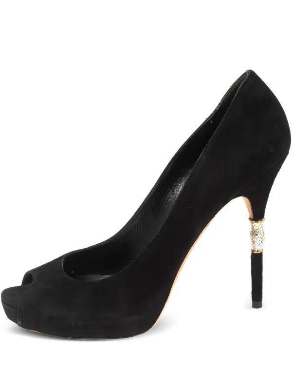 Gucci Pre-Owned スエードパンプス 125mm