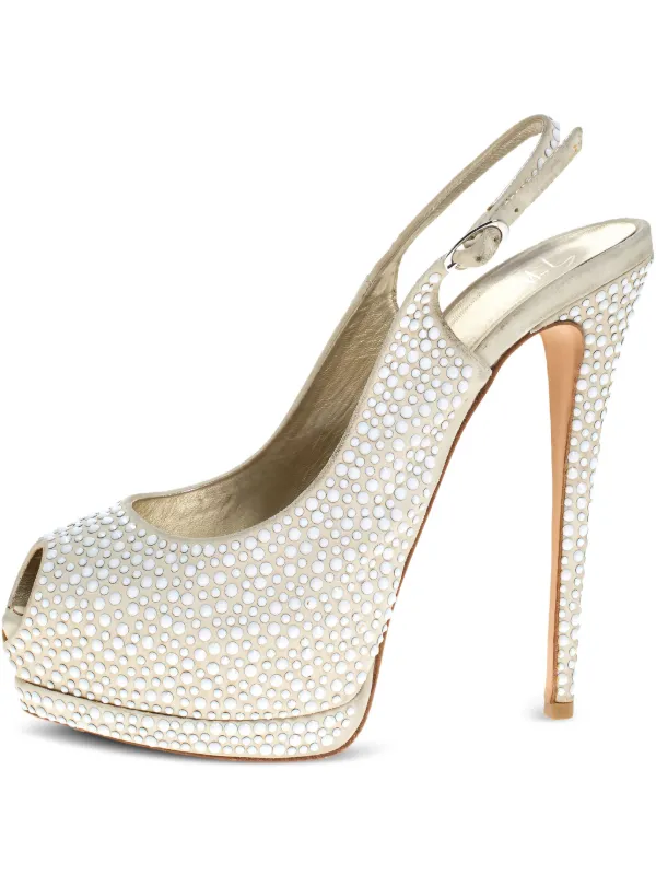 Crystal Embellished Sandals