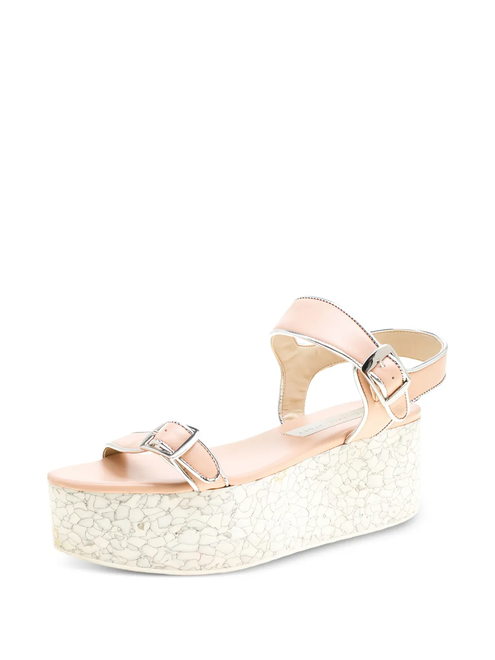 Stella McCartney Pre-Owned 60mm buckle platform sandals | Image 2