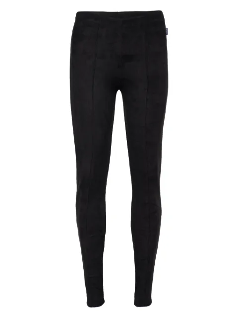 Max Mara faux-leather high-waisted leggings