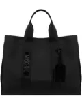 Moschino logo lettering tote bag - Black