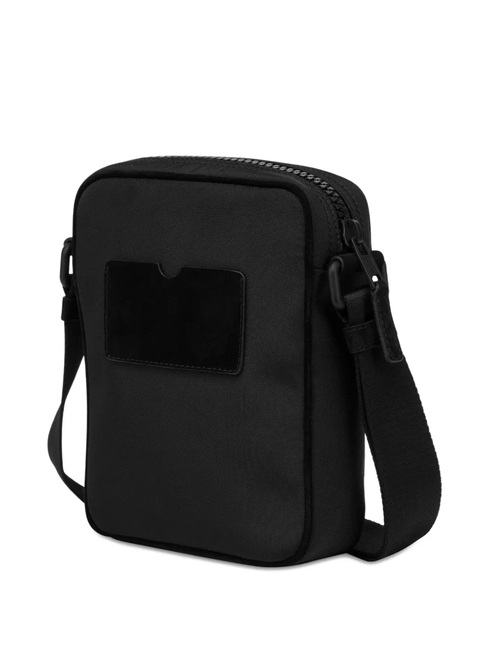 Moschino Messengertas met logo Zwart