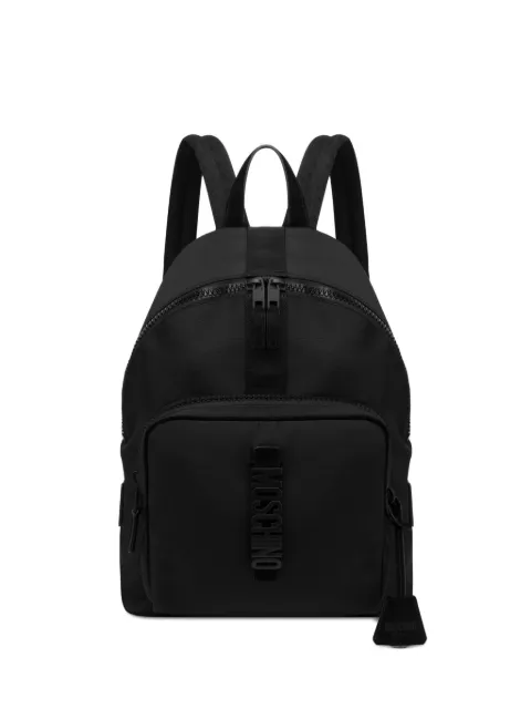Moschino logo lettering backpack
